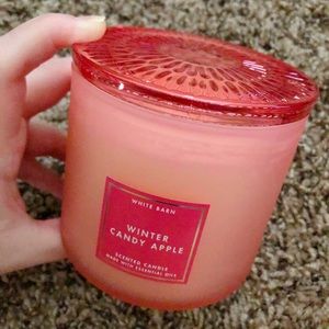 Bath & Body Works 3 Wick Candle Winter Candy Apple